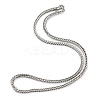 Non-Tarnish 304 Stainless Steel Chain Necklaces NJEW-P295-03P-1