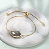 Brass Bolo Slider Bracelets BJEW-JB04688-M-9
