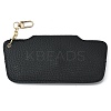 PU Imitation Leather Slim Eyeglasses Pouch AJEW-WH0248-348B-2