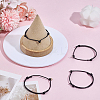 48Pcs 2 Colors Eco-Friendly Korean Waxed Polyester Cord Adjustable Bracelet Making AJEW-MA00002-4
