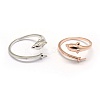 925 Sterling Silver Finger Ring Components STER-P041-11-1