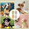 4Pcs 4 Styles Triangle Polyester Pet Handkerchi AJEW-CP0006-08A-03-6