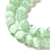 Natural Selenite Beads Strands G-P493-01H-4