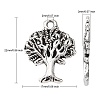 Tibetan Style Alloy Pendant LS-TIBEP-LF10394YKG-AS-LF-2