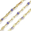 Rack Plating Brass Dapped Chains AJEW-Q153-02G-09-1