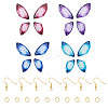 DIY Butterfly Wings Dangle Earring Making Sets DIY-TA0013-28-2
