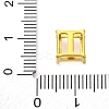 304 Stainless Steel Rhinestone Claw Settings STAS-U042-05C-G-3