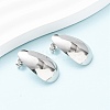 304 Stainless Steel Stud Earrings LS-EJEW-I323-01P-05-1