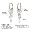 304 Stainless Steel Oval Chandelier Earrings DG6288-2-2