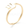 Ion Plating(IP) 201 Stainless Steel Cuff Rings RJEW-M136-01I-G-3