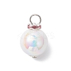 Imitation Pearl Acrylic Pendants PALLOY-JF04349-4