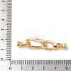 Brass Fold Over Clasps KK-A227-07G-3