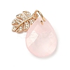 Natural Rose Quartz Pendants G-K422-02KCG-06-1