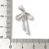 Brass Micro Pave Clear Cubic Zirconia Pendants KK-R155-02P-3