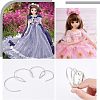 24Pcs 4 Style Iron Dolls Hair Hoop DIY-FG0002-74-7