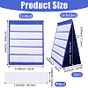 20 Bags Cloth Desk Calendar Display Holder AJEW-CA0005-47B-2
