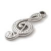 304 Stainless Steel Pendants STAS-C110-05P-2