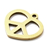 Ion Plating(IP) 316L Surgical Stainless Steel Pendants STAS-M317-23G-2