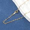 1/20 14K Gold Filled Heart Link Chain Necklaces for Women NJEW-Z068-03G-01-3