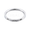 Crystal Rhinestone Simple Thin Finger Ring RJEW-N043-33P-2
