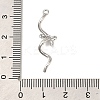 Brass Micro Pave Cubic Zirconia Pendants KK-M301-16P-3