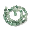 Natural Green Aventurine Beads Strands LS-G-C038-02A-01-4