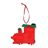 Christmas Car Handmade Polymer Clay Pendant Decorations LS-HJEW-P017-03A-3