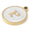 Ion Plating(IP) 201 Stainless Steel Pendants STAS-K288-02G-P-2