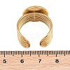 304 Stainless Steel Cuff Ring Components SA-CBA82C8-03D-G-3