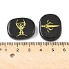 4Pcs 4 Styles Natural Obsidian Display Decorations G-F786-02C-07-3