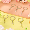 60Pcs 6 Styles Iron Split Key Rings FIND-TA0008-13-6