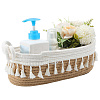 Cotton Rope Woven Storage Basket AJEW-WH20020-153A-2