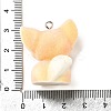 Flocky Opaque Resin Pendants LS-FIND-I044-18B-3