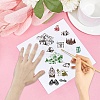 Custom PVC Plastic Clear Stamps DIY-WH0439-0036-4