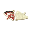 Halloween Alloy Enamel Pendants LS-STAS-I354-01G-H-2