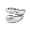 304 Stainless Steel Rings for Women RJEW-K270-05C-P-2