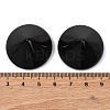 Natural Obsidian Cabochons G-Q184-01A-3