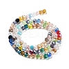 Electroplate Transparent Glass Beads Strands LS-EGLA-A035-T4mm-HA01-2