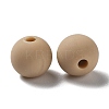 Frosted Opaque Acrylic Beads OACR-P019-01B-01-3