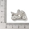 Anti-Tarnish 304 Stainless Steel Pendants X-STAS-Q334-13P-3