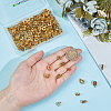 180Pcs 6 Styles Alloy Hangers Links FIND-GO0003-90-3