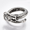Alloy Cuff Finger Rings RJEW-T006-58-2