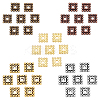 Tibetan Style Alloy Spacer Beads TIBEB-FH0001-29-NR-1