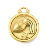 Real 18K Gold Plated Tone 304 Stainless Steel Pendants STAS-K291-01G-11-1