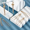 10Pcs Brass Rhinestone Cup Chain Big Pendants KK-BBC0011-79-4