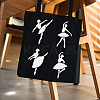 3Pcs 3 Styles Ethnic Style PET Hollow Out Drawing Painting Stencils DIY-WH0394-0704-5