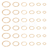 300Pcs 6 Colors Metal Open Jump Rings FIND-LP0002-15-1