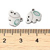 304 Stainless Steel Enamel Charms STAS-D018-05P-3