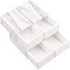 Marble Pattern Paper Drawer Boxes CON-WH0071-06C-8