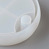 DIY 4 Compartments Round Layered Rotating Storage Box LS-AJEW-D046-16B-3